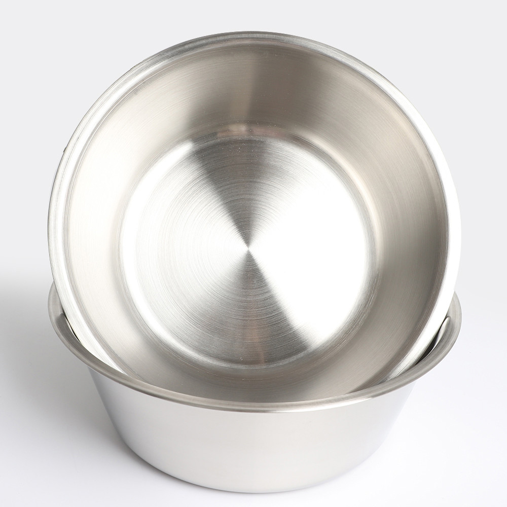Dogs Stainless Steel Iron 1000ml Metal Pet Bowls