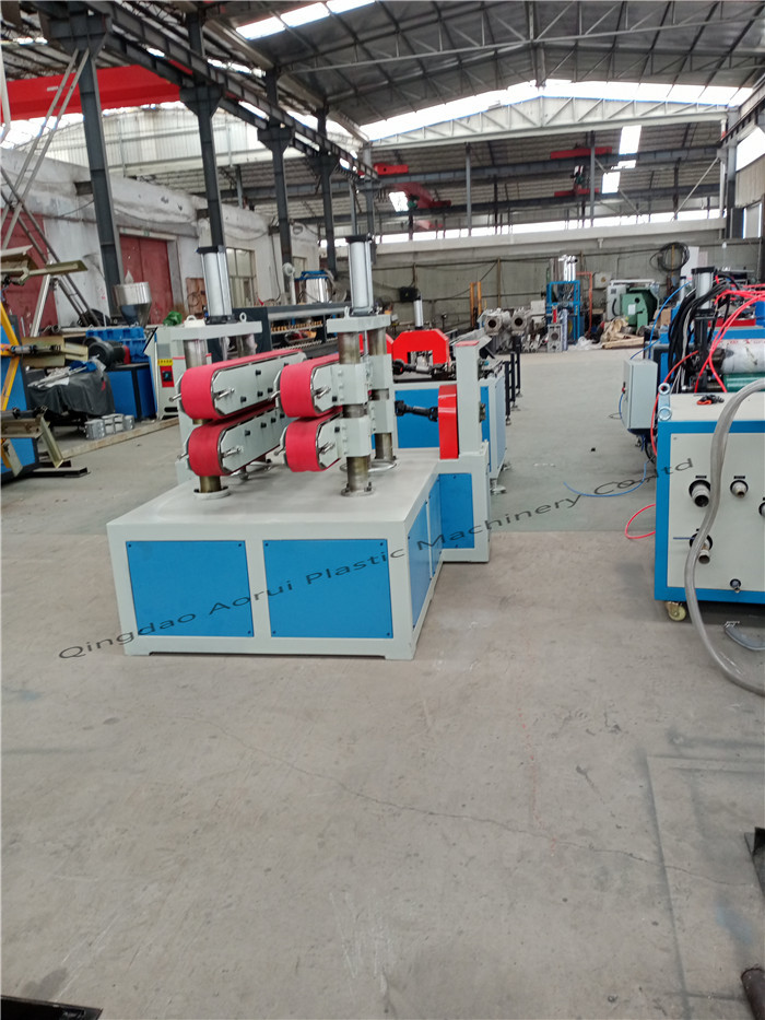 38Cr Moaia PVC Pipe Twin Screw Extruder Dual Pipe Output Making Machine