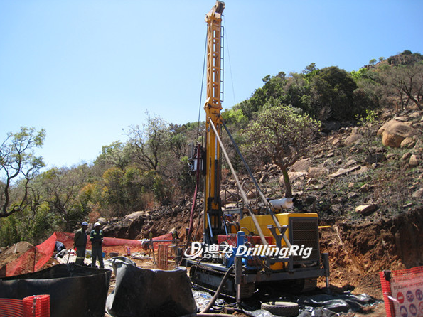 1000m Portable Geological Drilling Rig, DF-H-4 Diamond Core Rig for Sale