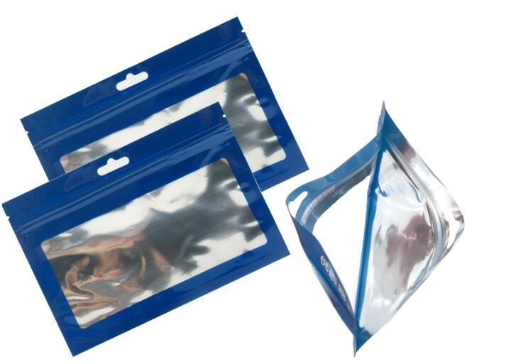 Customized Printing Heat Seal 3 Side Aluminum Foil pouches Tea Sachets Coffee Zip Bags