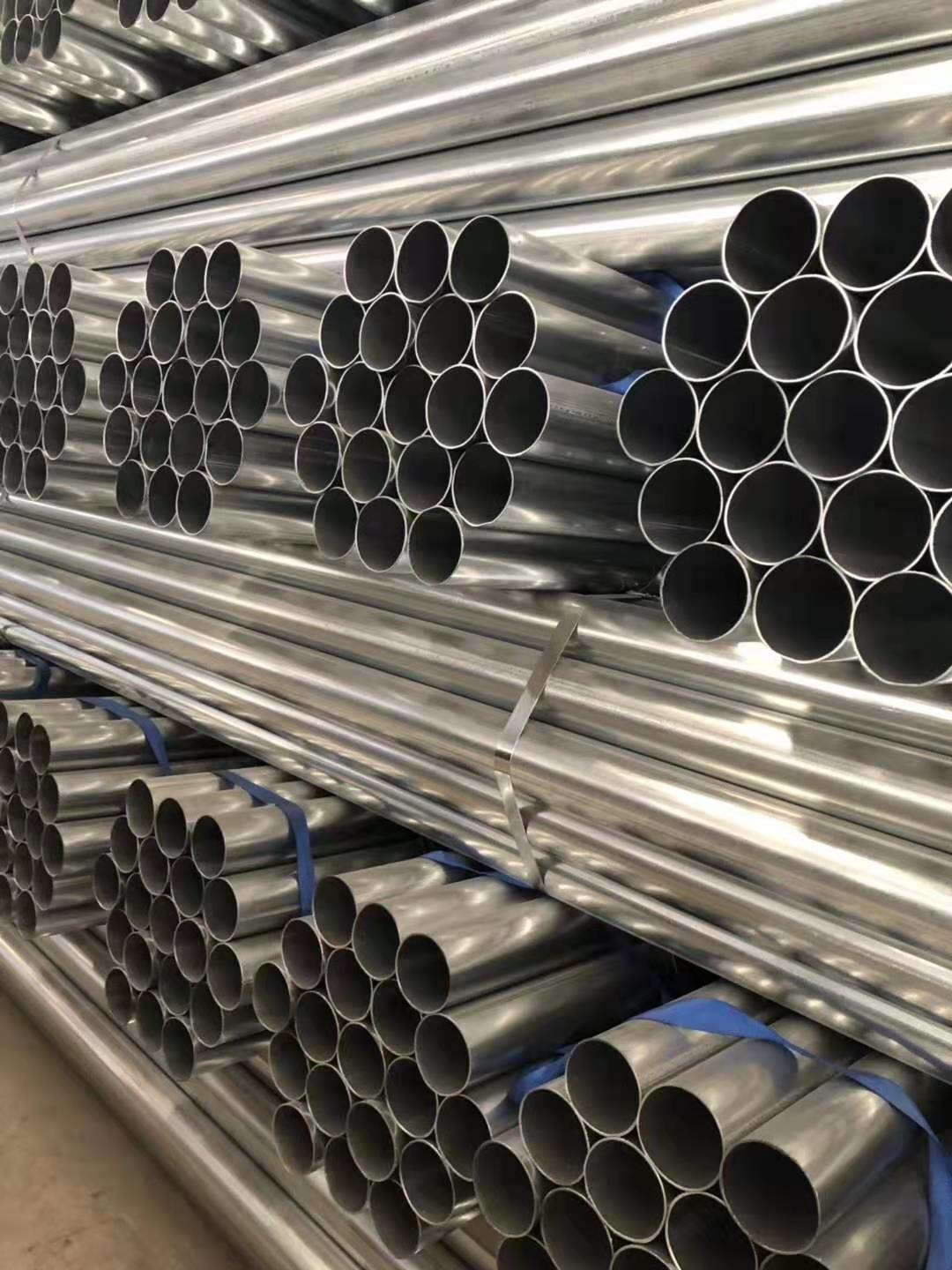 Fire Protection High Precision Steel Tube , Black Welded Round Steel Pipe