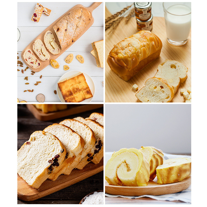 Customized Perforated Toast Bread Baking Mold Medium Loaf Pan 21*8.5*5.3cm
