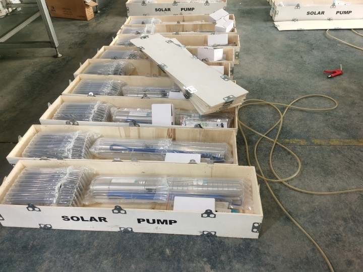 DC Solar Water Pump System Photovoltaic Brushless For Deep Well
