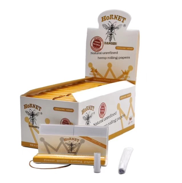 24 Booklets / Box Cigarette Paper Roll For Dry Herb 78mm Length