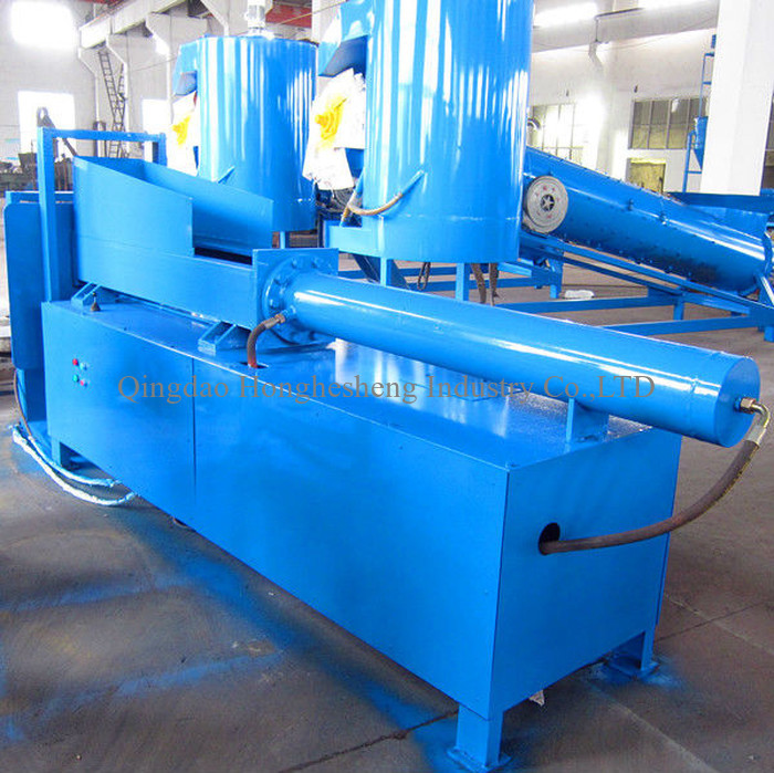 Rubber Shredder Shredding Machinery Waste Tyre Machine Tire Recycling Plant / rubber recycling plant