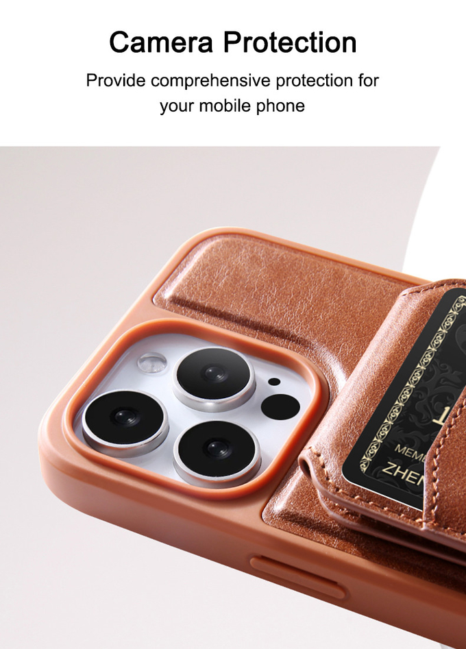 Luxury PU Leather Phone Case Magnetic Wallet Stand For Samsung S25