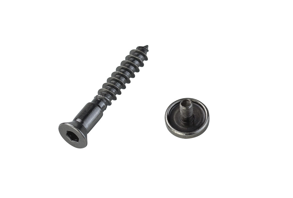 Drawer M4 Iron Decorative Head Screw Sets With Cap