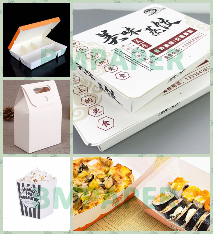 300gsm 350gsm C1S Food Board Paper For Sweets Boxes 70 x 85cm High Bulk