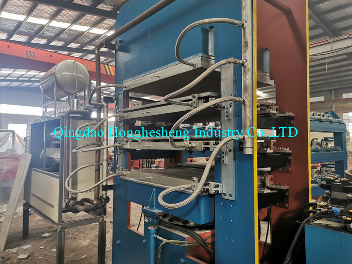 Large Plate Vulcanizing Press Sealing Ring Silicone Rubber Moulding Press Machine