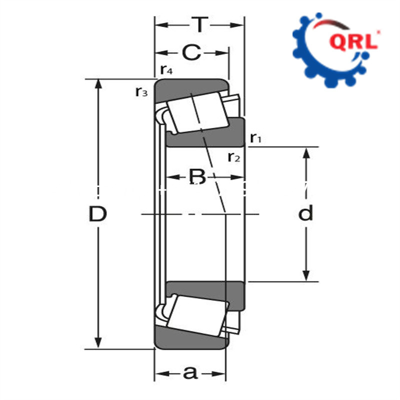 Part Number 469 - 453X Tapered Roller Bearings 50.8X93.264X30.162MM