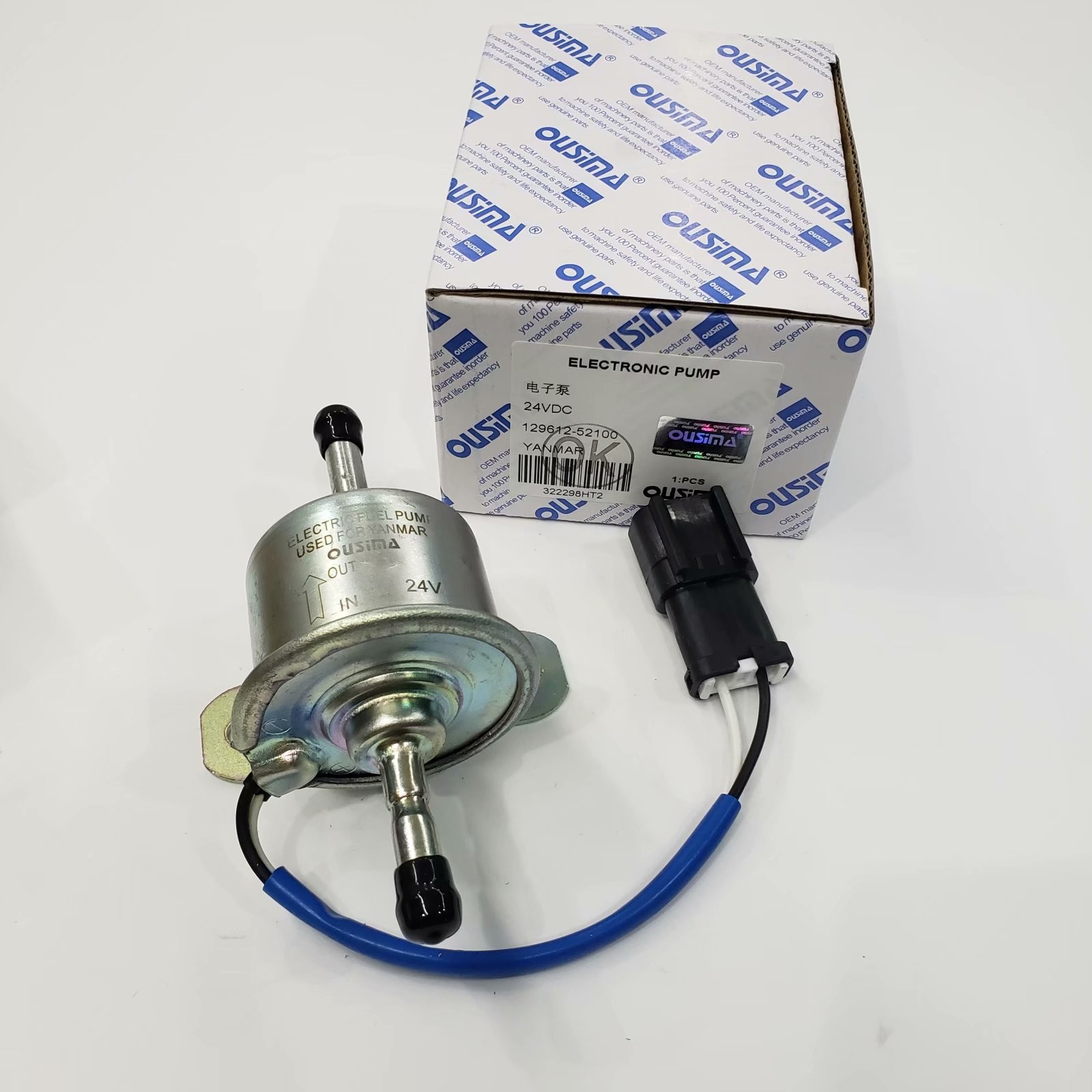 Yanmar Excavator Fuel Pump 12961252100 For 4TNV88 4TNV94 4TNV98