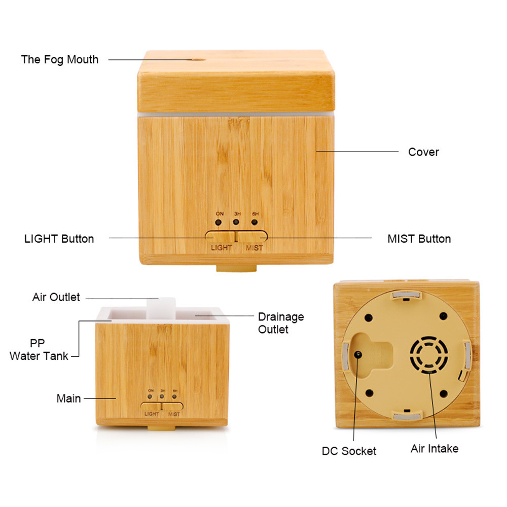 280ml Real Bamboo Fragrance Diffuser