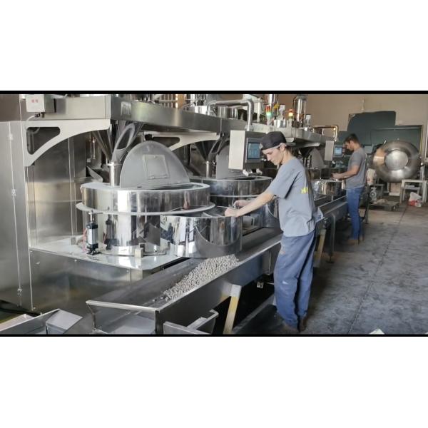 600-800kg/h PLC Control Peanut Coating Machine for Uniform Quality and High Production Efficiency