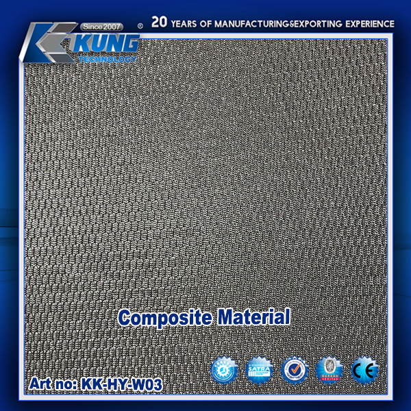 Shoe Upper Making Materials Composite Mesh Fabric Customized Color