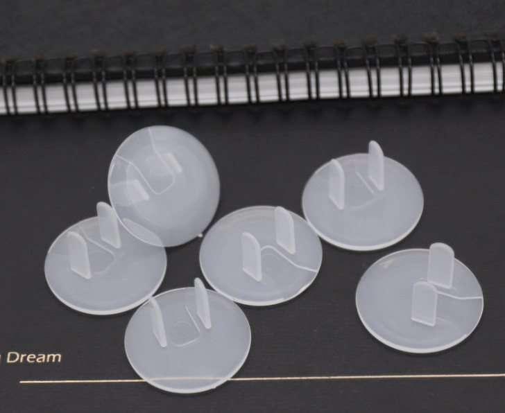 USA Clear Child Safety Outlet Covers , Baby Safety Socket Covers