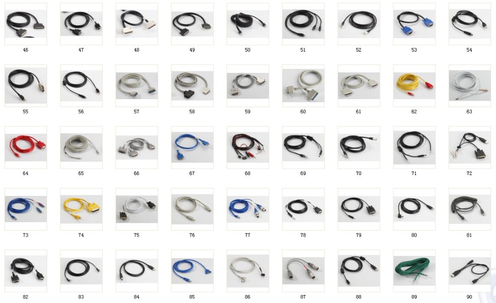 Black 2m Barcode Scanner Cables RS232 Symbol 2208 DS3608 D-Sub9 9pin To RJ45