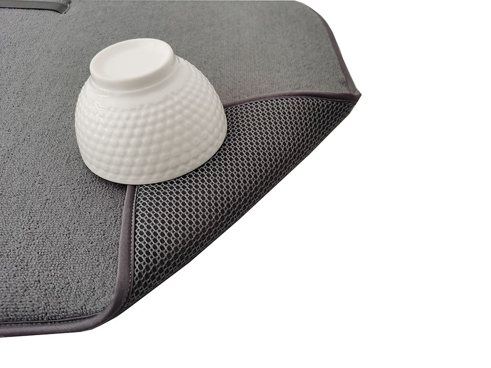 Washable Microfiber Dish Drying Mat 41x46cm