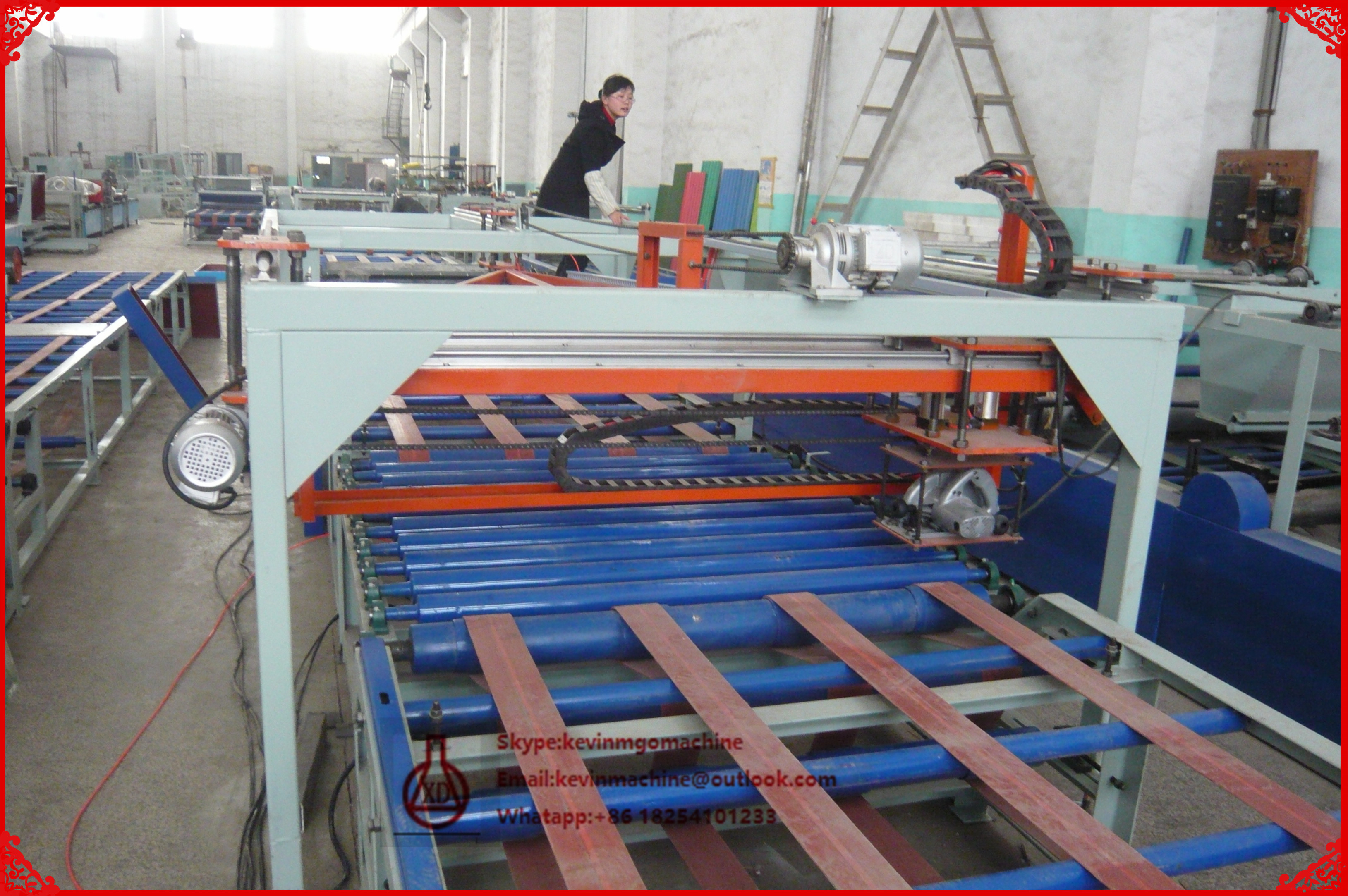 Magnesium Oxide Board Production Line with Double Drive Double Roller Extruding