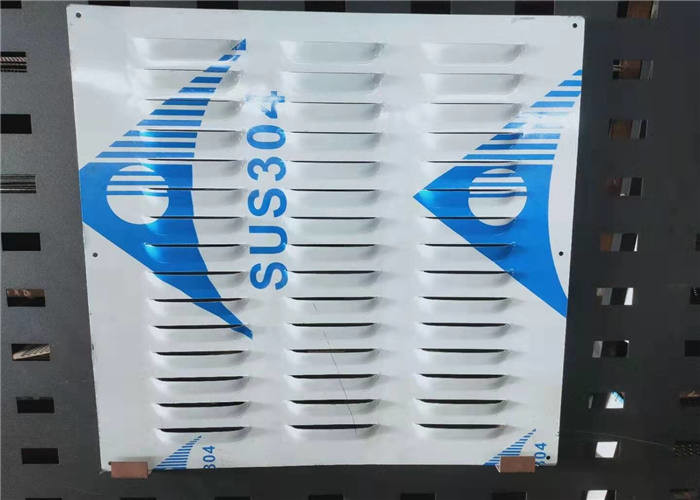 ISO9001 PVDF Coating Waterproof Sheet Metal Louvers