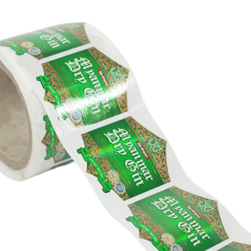 Waterproof and Tear-proof Self Adhesive Label for Bottles and Jars