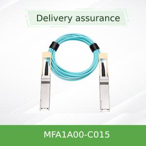 Buy cheap 100GbE QSFP LSZH Mellanox AOC Ethernet Cable MFA1A00-C015 15m product