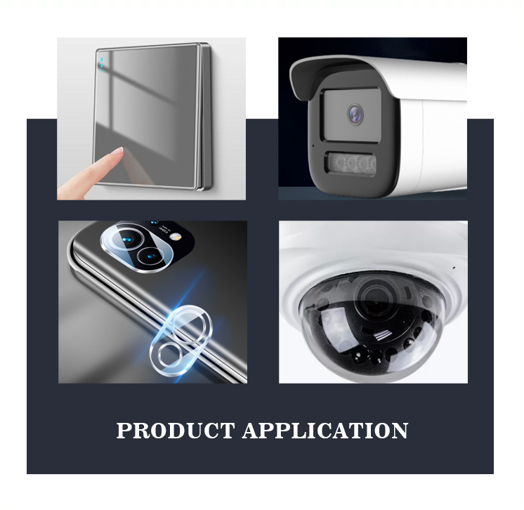 Sapphire Glass Optical Components Convex Camera Lens For CCTV Parts