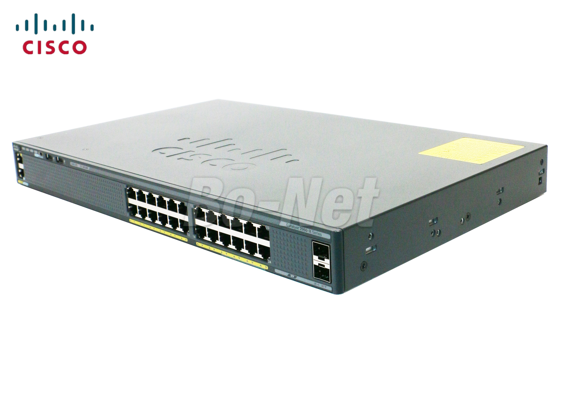 2960X Used Cisco Ethernet Switch WS-C2960X-24TS-LL Network Switch 24 Port 2 X 1G SFP Gigabit