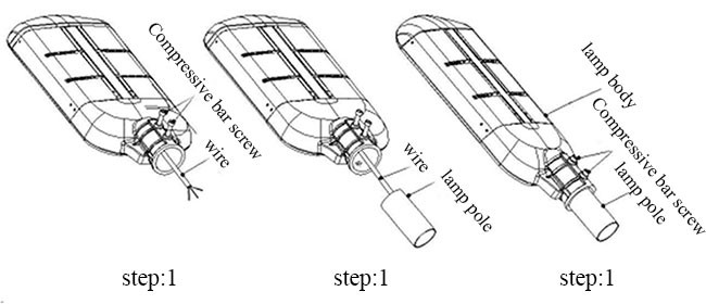 Aluminium High Power LED Street Light 180W Ip65 U-SL1204-180W Low Energy Consumption