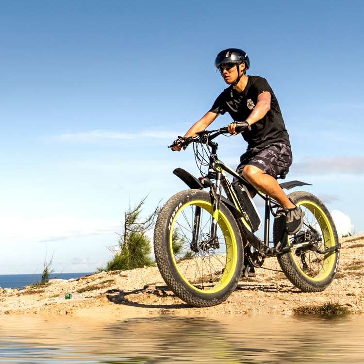 Lightest Long Range Electric Bikes Cycle 100km 1000w 48v 20Ah Hardtail Mechanical Brake