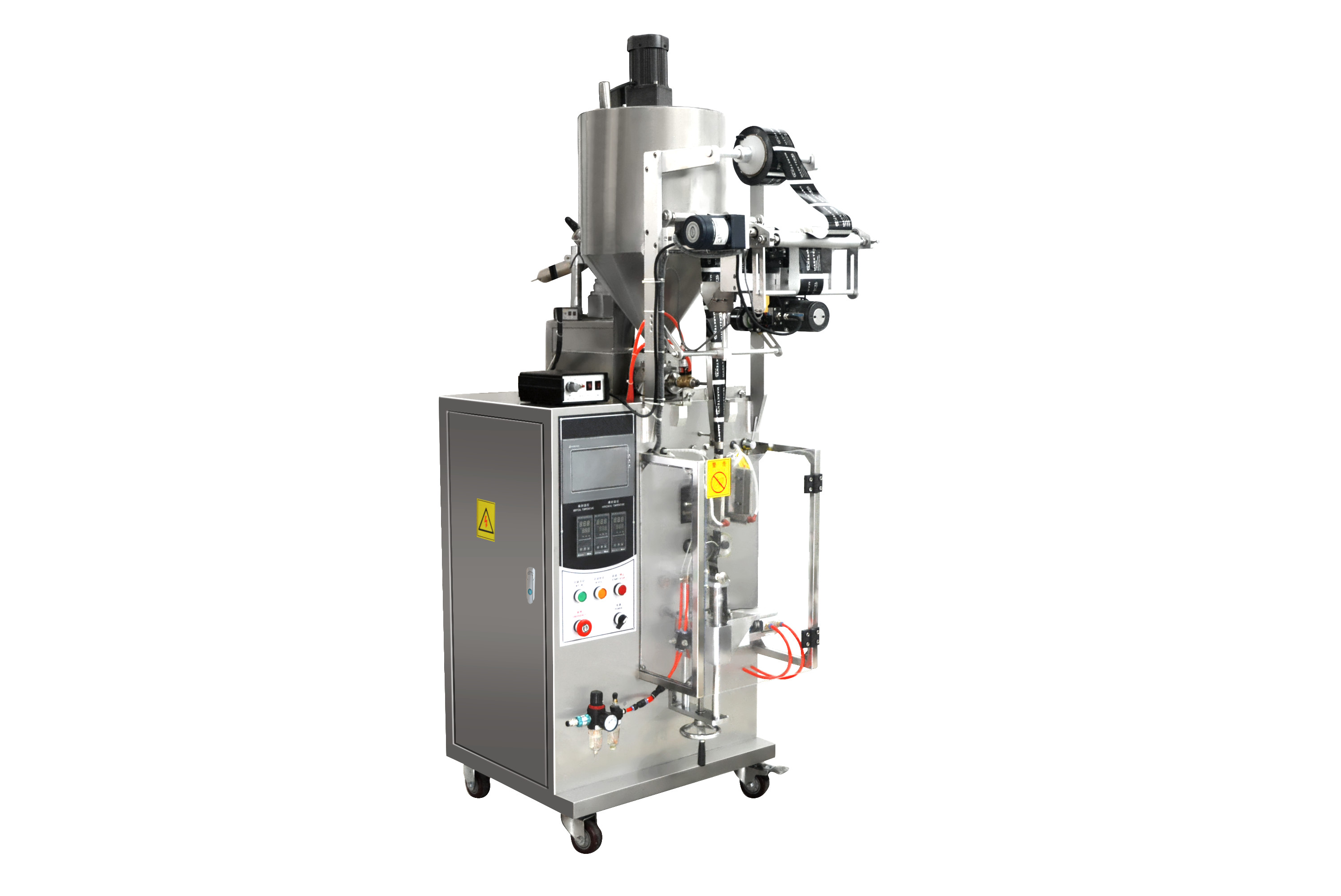 Food Grade SS VFFS Packaging Machine 10g 15g 50g Small Honey Sachet Filling Machine