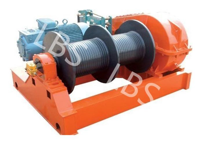 Customized Windlass Winch For Lifting And Dragging Ship / Heavy Object