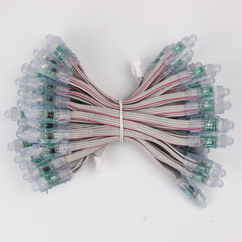 Miracle Bean 12MM 6898 IC LED Pixel RGB DC 5V 0.3W Waterproof IP67 For Channel Letter