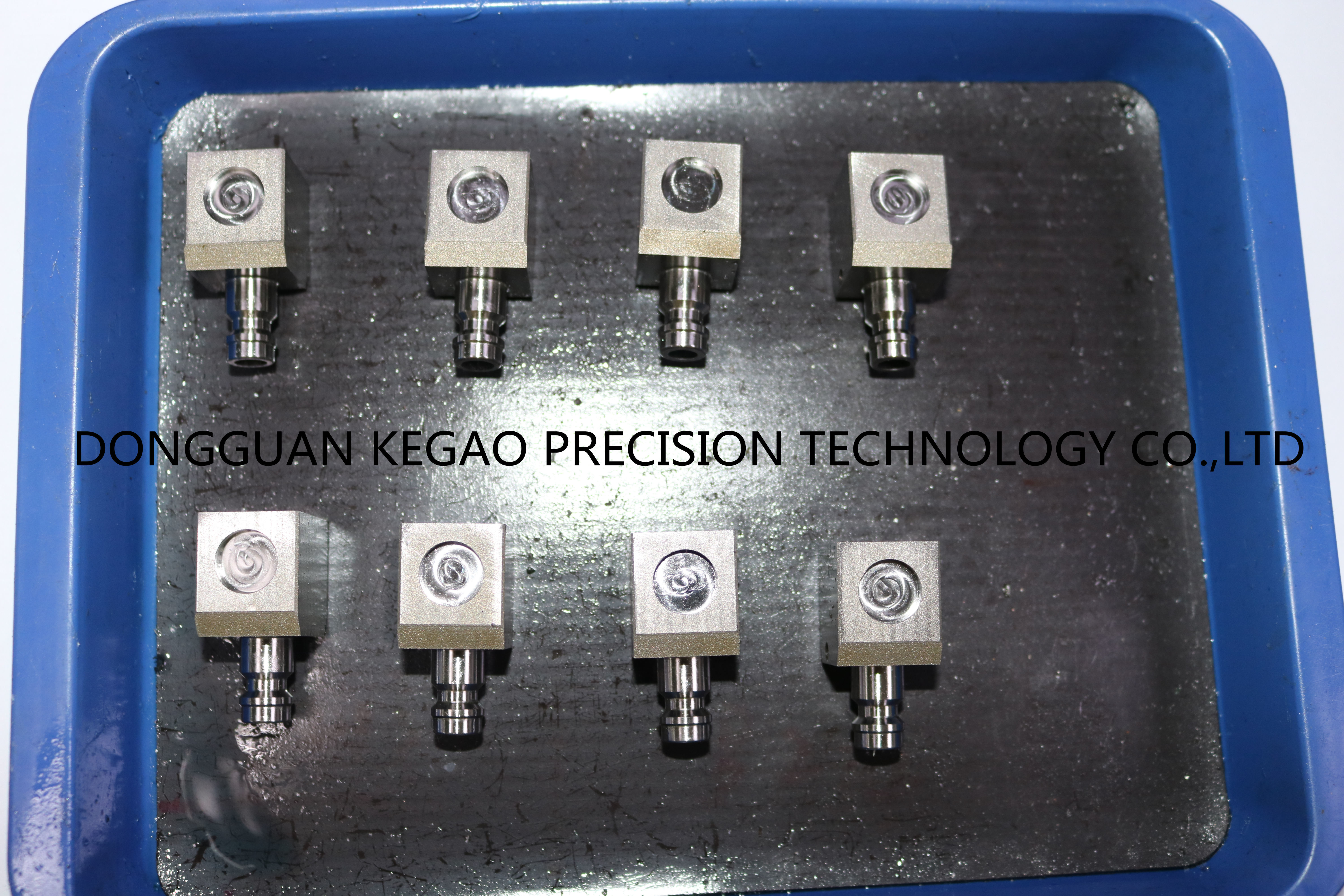 60HRC Cnc Machining Metal Parts D2 Material ODM Available Lubrication Fitting