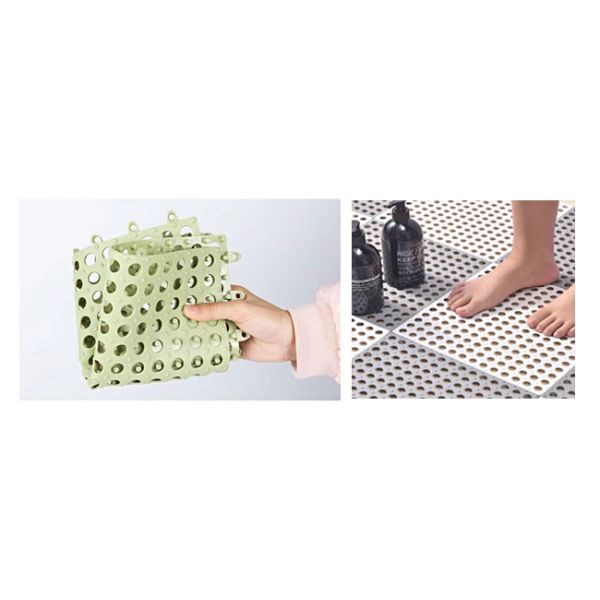 Washroom Toilet Swimming Pool Anti Slip Mats 300MM Under Pool Matting