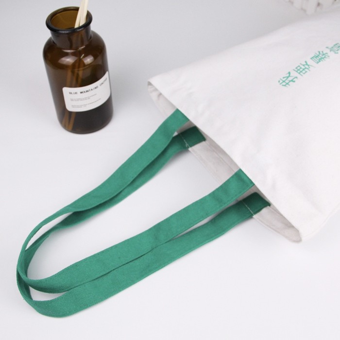 Washable Reusable Grocery Bags Custom Logo With Offset Printing