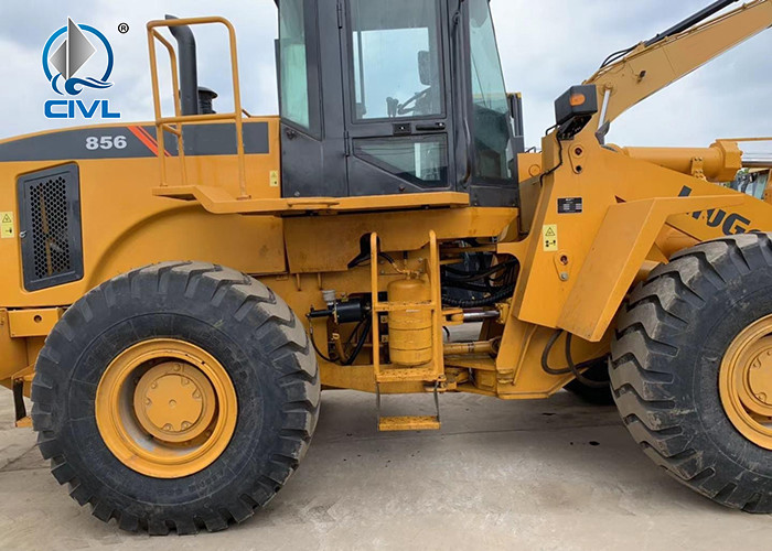 CIVL LG856h Wheel Loader New 5tons Rated Load Capacity Chinese Brand Loader 162kw Cummins Engine