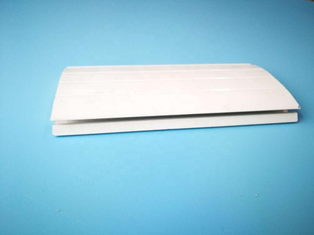 Insulated Aluminium Roller Shutter Profiles PU Foaming 77mm