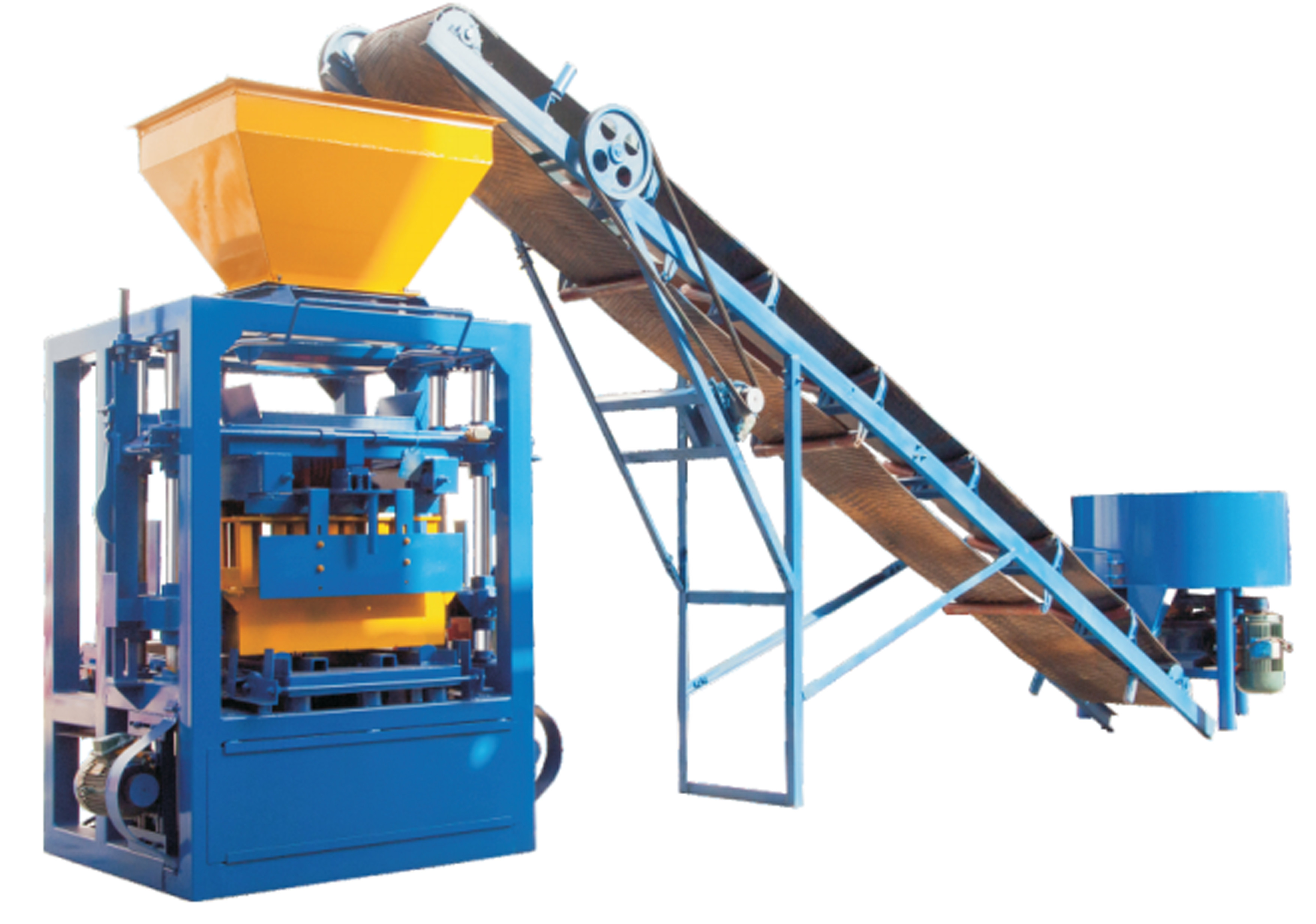 HST 4-26 Cement Block Machine With 2000 - 5000 Bricks Per Day For Making Cement Brick