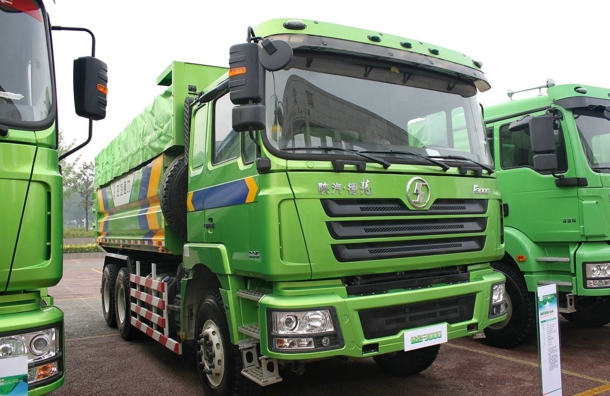 Shacman 340hp Dump Trucks EuroⅤ Heavy Duty Dump Tipper Trucks