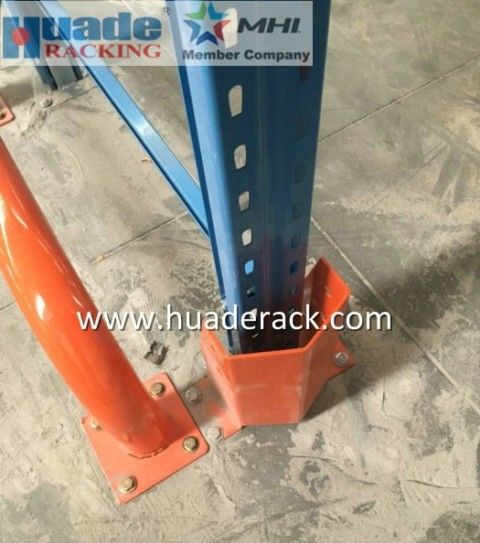 Industrial Selective Pallet Racking Systems Double Depth Optional Color
