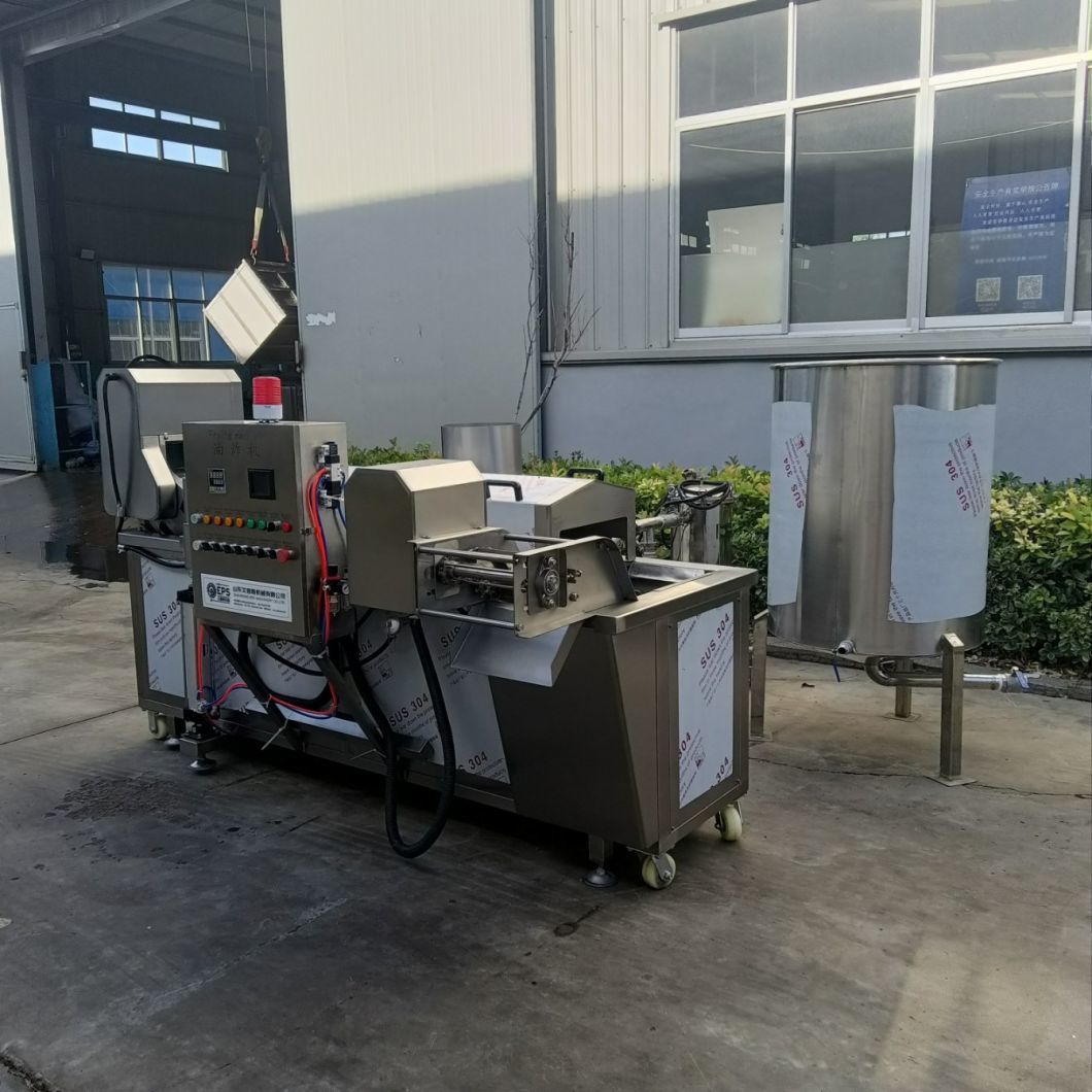 Large Gas Frying Machine Automatic for Dough Chicken Meat Onion Potato Chicken Frying Machine