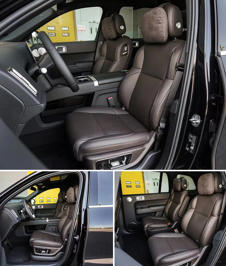 Electric Driver's Seat Adjustment Li xiang L9 Max Pro Purple Energy SUV EV Car 7 Seats 2024