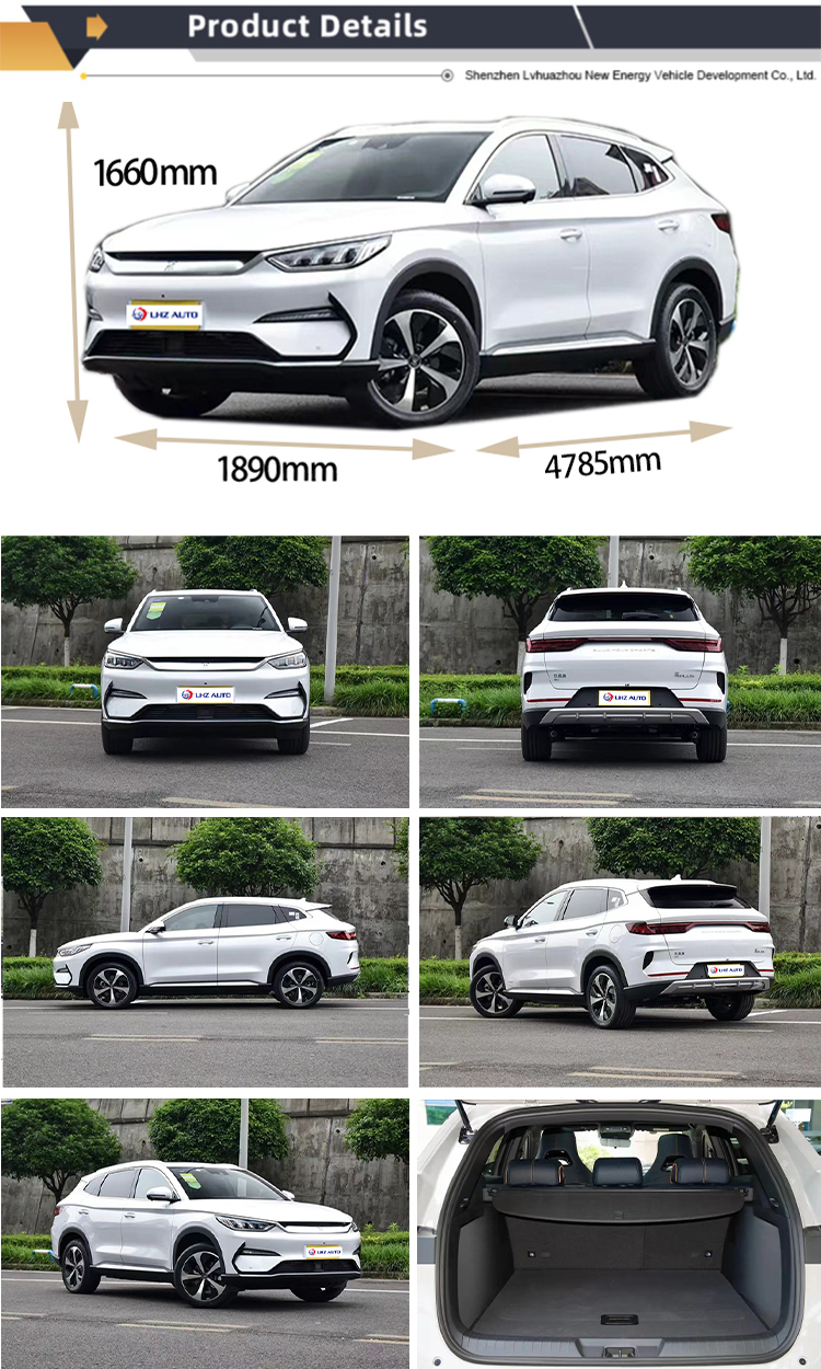 Electric Vehicles Byd Electric Car 23 and BYD Song Plus 5-Seater Pure Electric SUVs