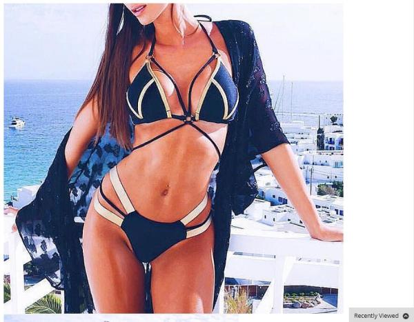 High Waist Bikini Bikinis Leopard Swimwear Women Sexy Suit Snake Women Stamped
