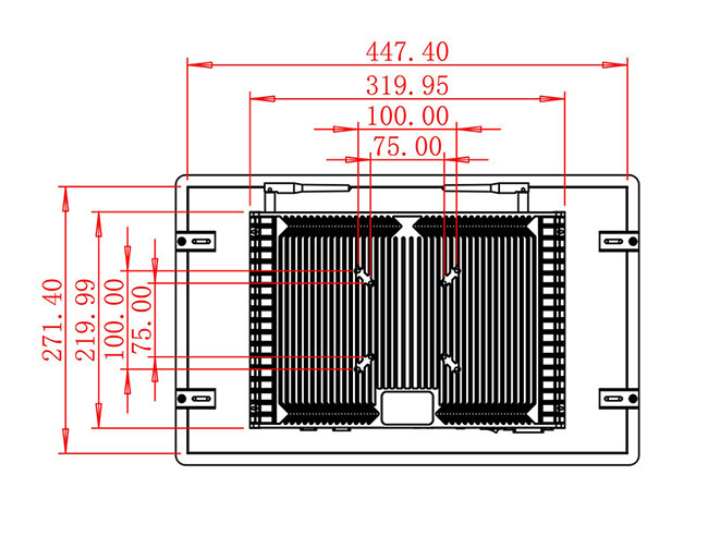 18.5-Inch Android Monitor for Transportation Systems and Access Control Panels