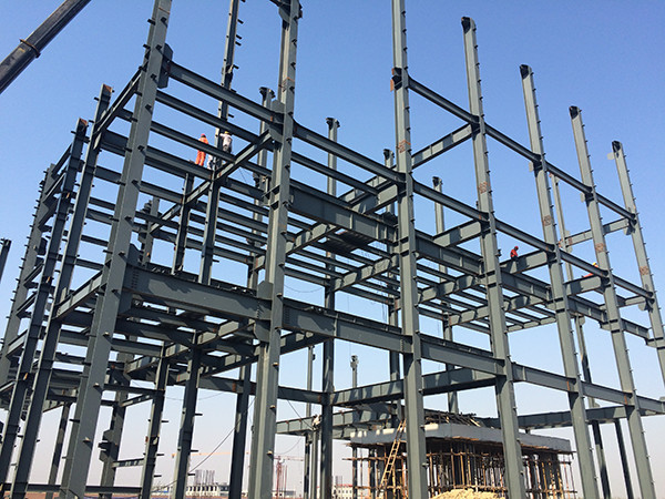 Easy Installation Steel Structure Building Custom Metal Buildings Painted Galvanized