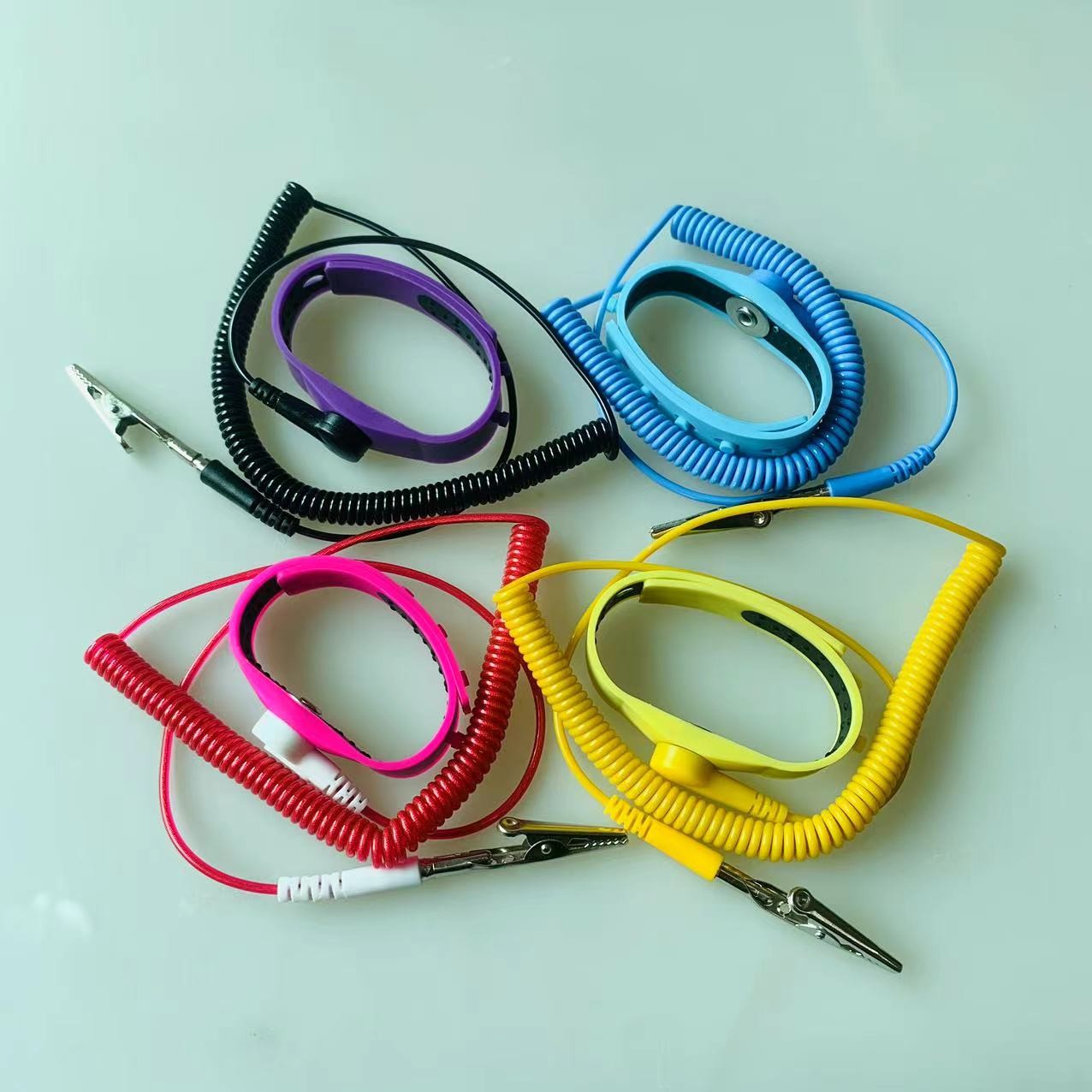 Anti-static Silica Gel Wrist Strap with 0.1S Dissipation Time
