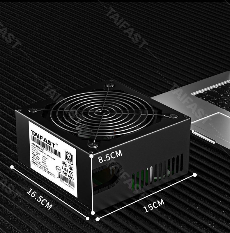 Silent ATX Mining Rig Power Supply For Mining 8 Gpu 2000W PSU 90PLUS Ethereum 2 Fans Silver