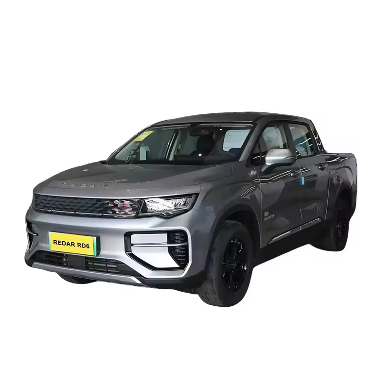 Large Space 2WD Electric Pickup Trucks with Geely RD6 and Automatic Transmission