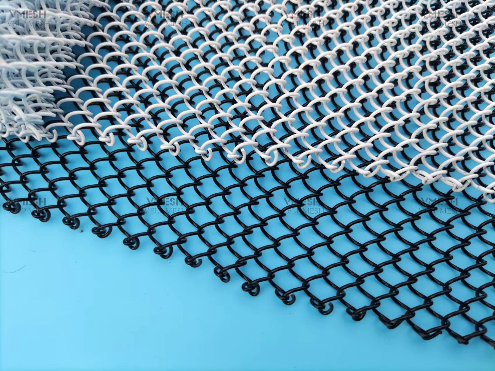 Chain Link Metal Mesh Room Divider Curtain With 6*6mm Mesh Size